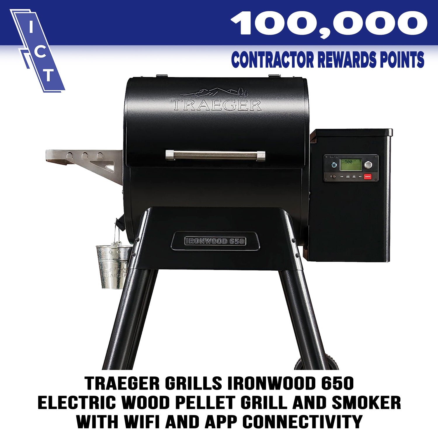 Traeger Smoker prize for 100000