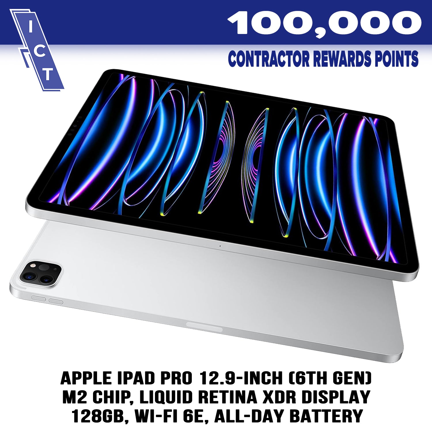 Apple iPad Pro prize for 100000 points