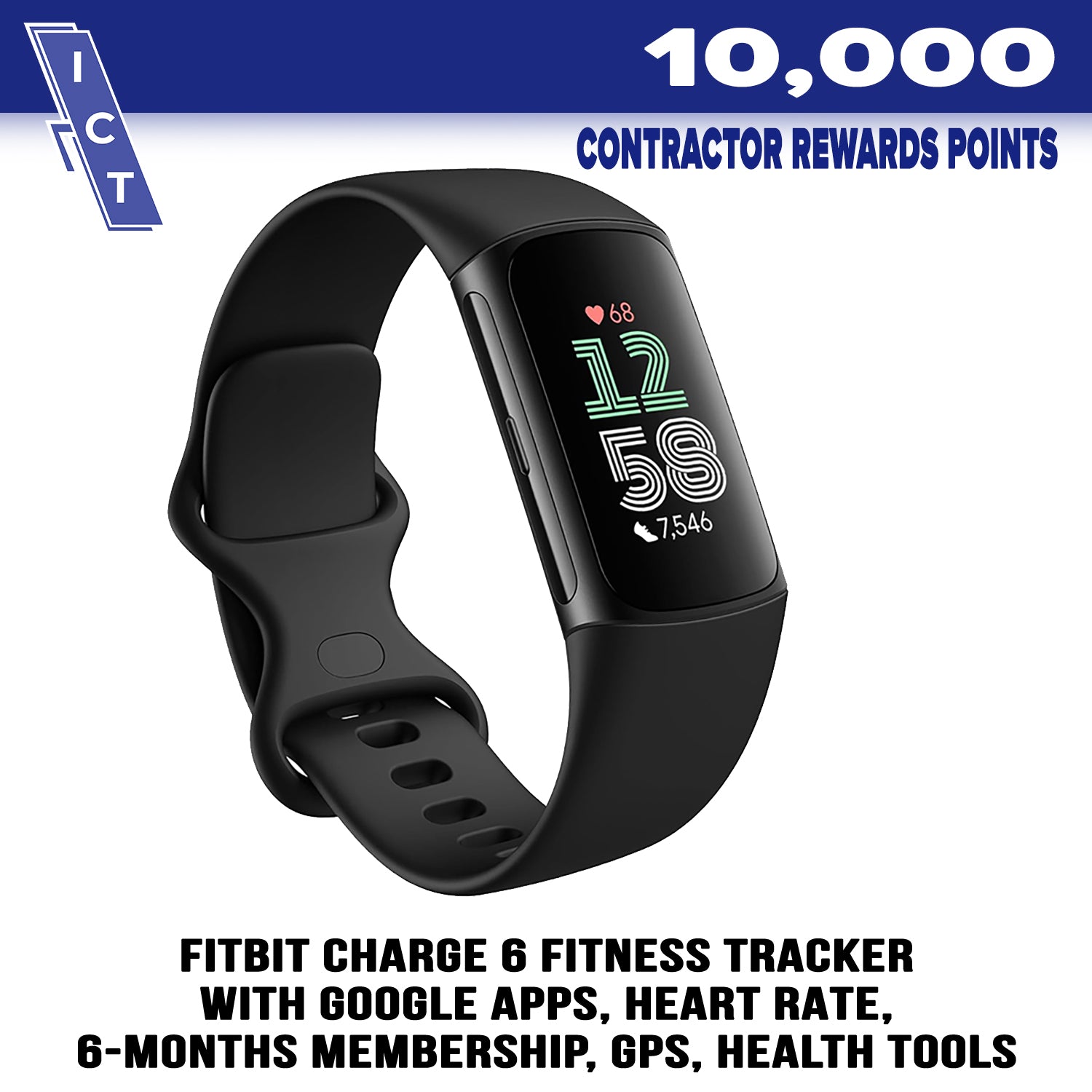 FitBit Charge 6 prize for 10000 points