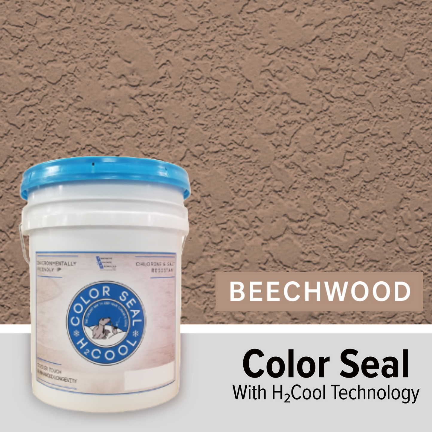 Color Seal H₂O - Color Acrylic Sealer for Concrete