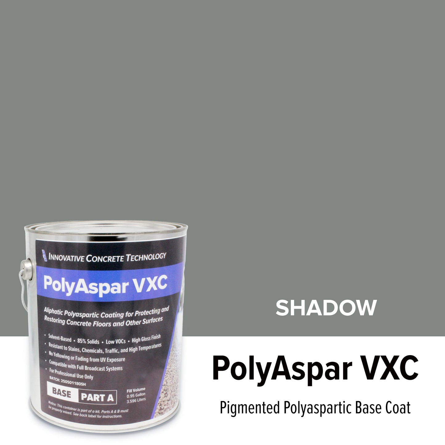 PolyAspar VXC Base - Colored Polyaspartic Base Coat