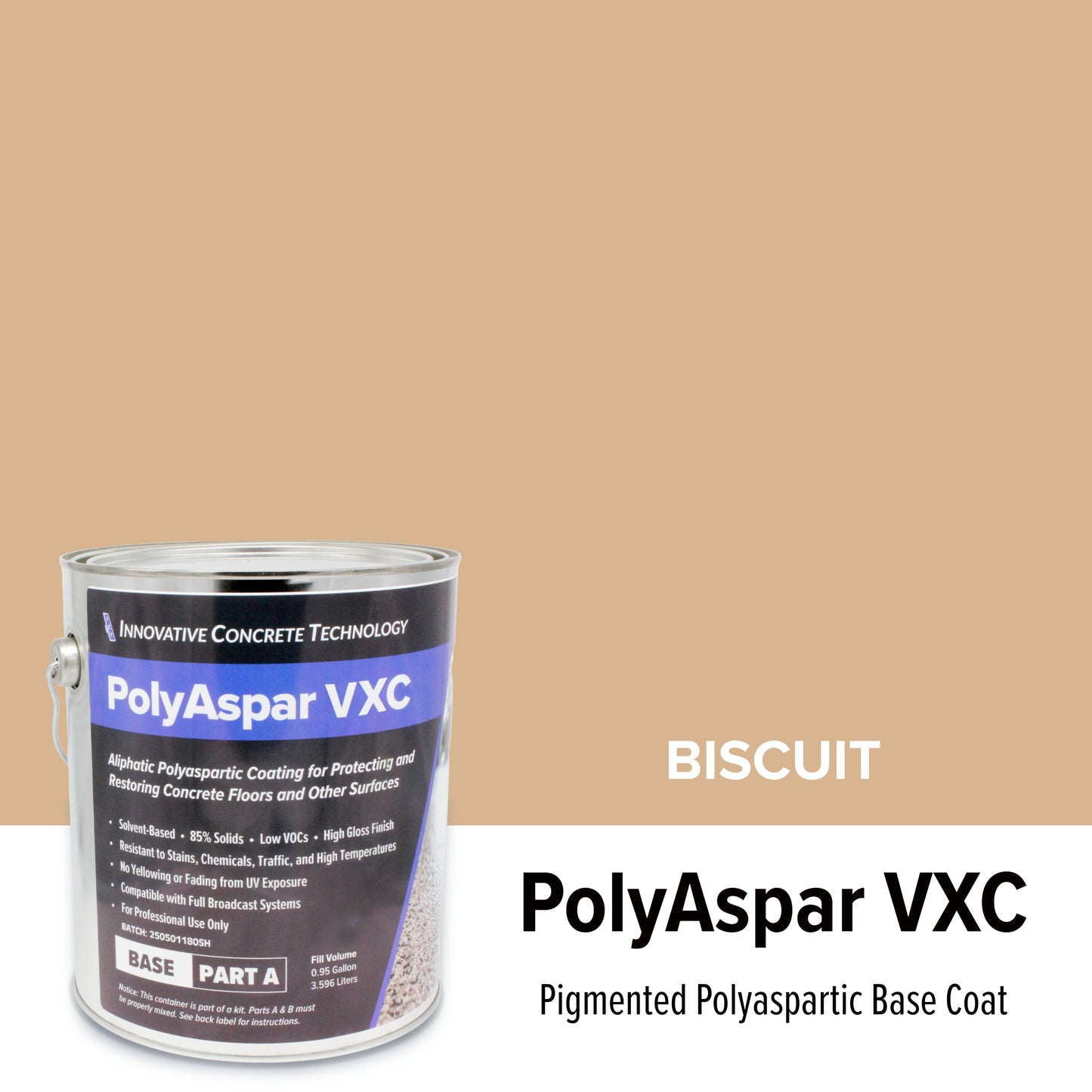 PolyAspar VXC Base - Colored Polyaspartic Base Coat