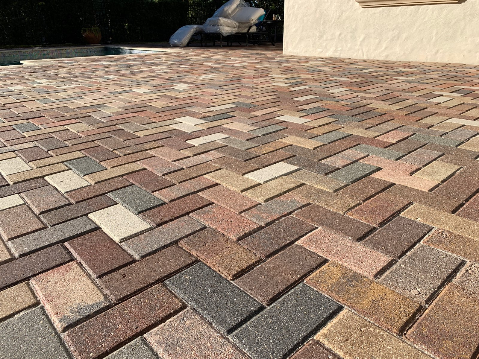 Paver driveway