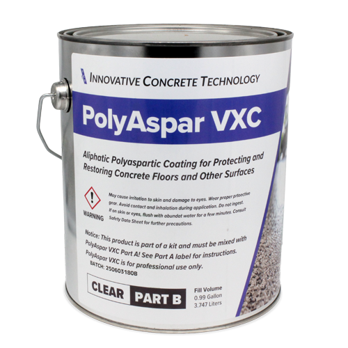 PolyAspar VXC Clear - Polyaspartic Top Coat Sealer