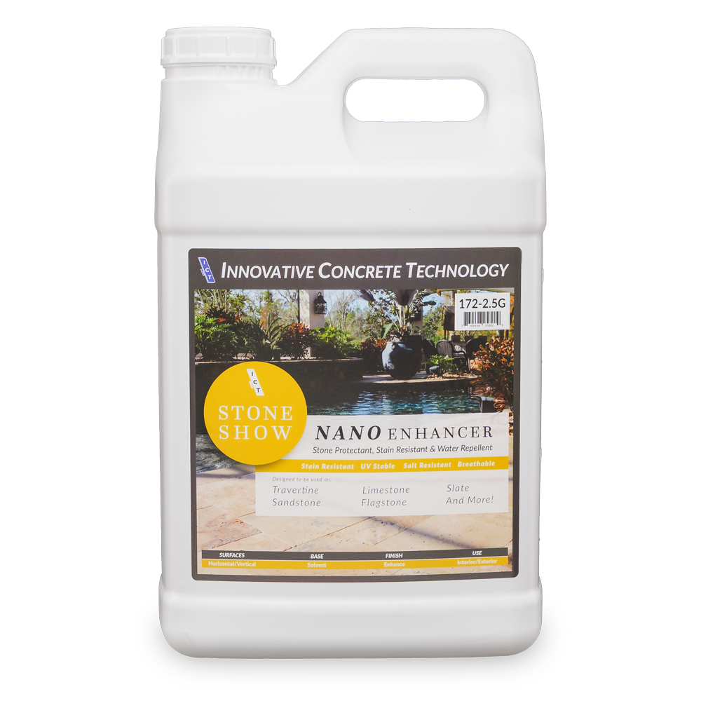 Stone Show Nano Enhancer - Solvent-Based Natural Stone Sealer