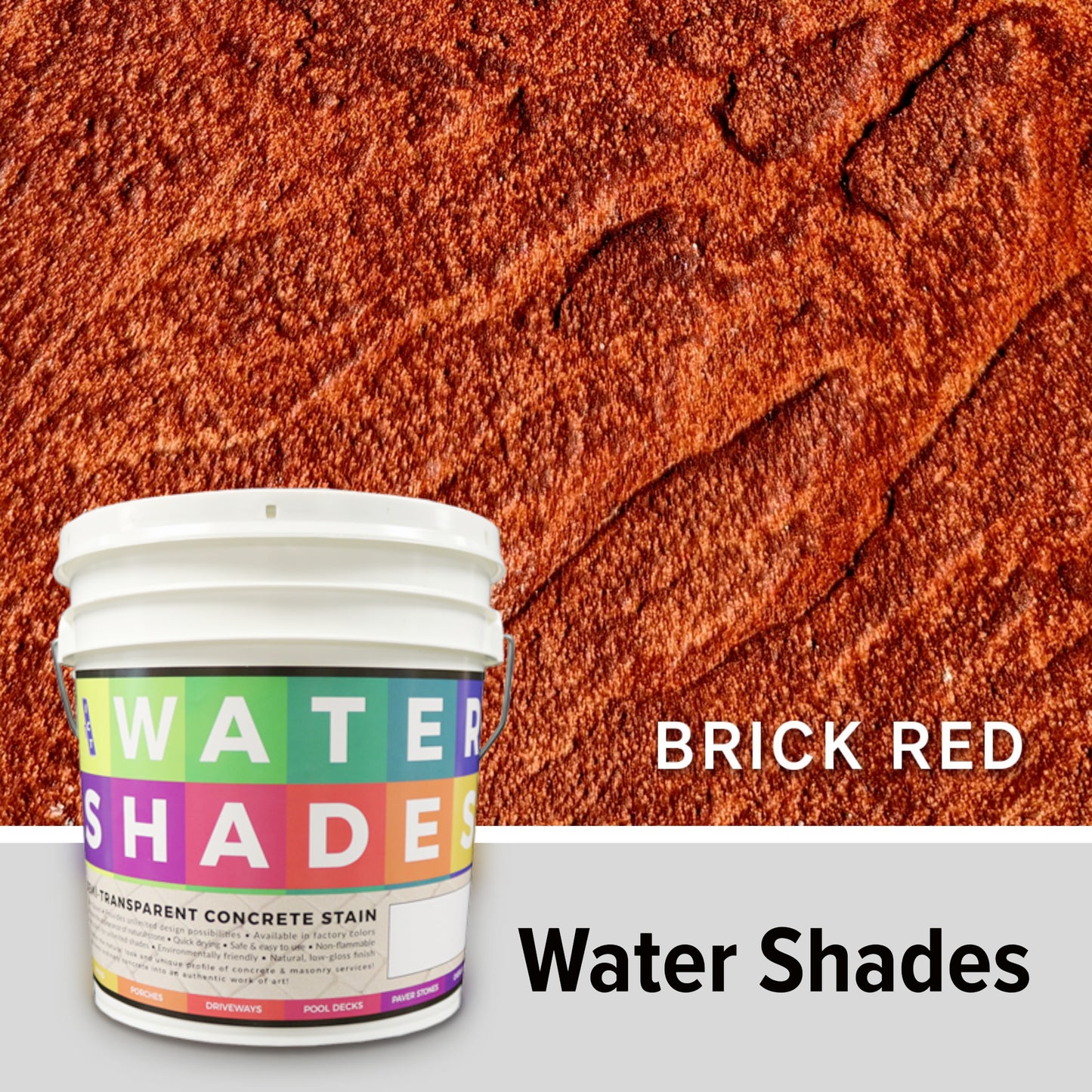 Water Shades - Semi-Transparent Concrete Stain