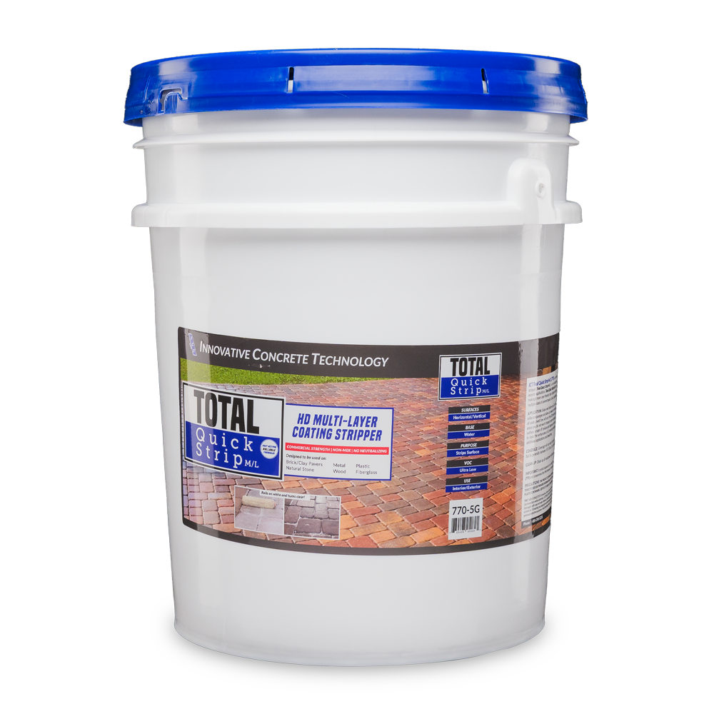 Total Quick Strip - Paint & Coatings Stripper for Concrete