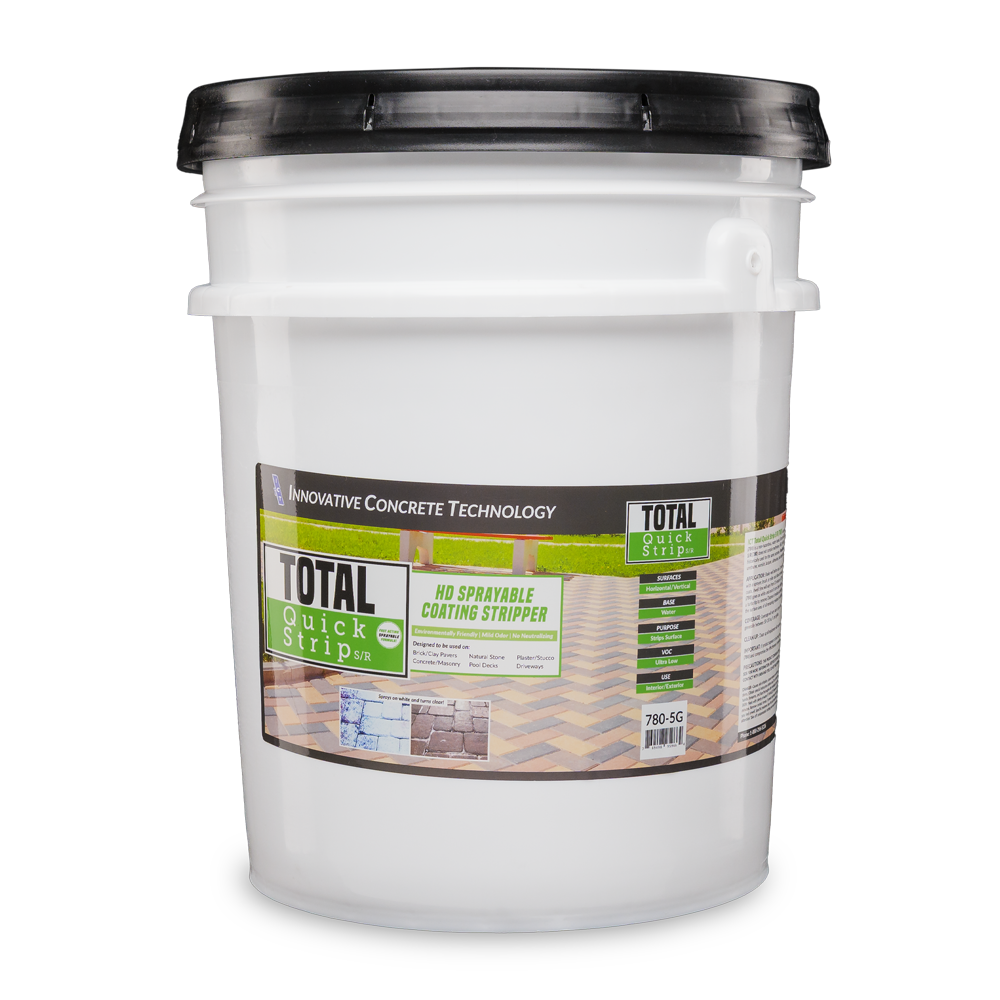 Total Quick Strip - Paint & Coatings Stripper for Concrete
