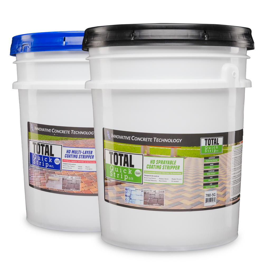 Total Quick Strip - Paint & Coatings Stripper for Concrete