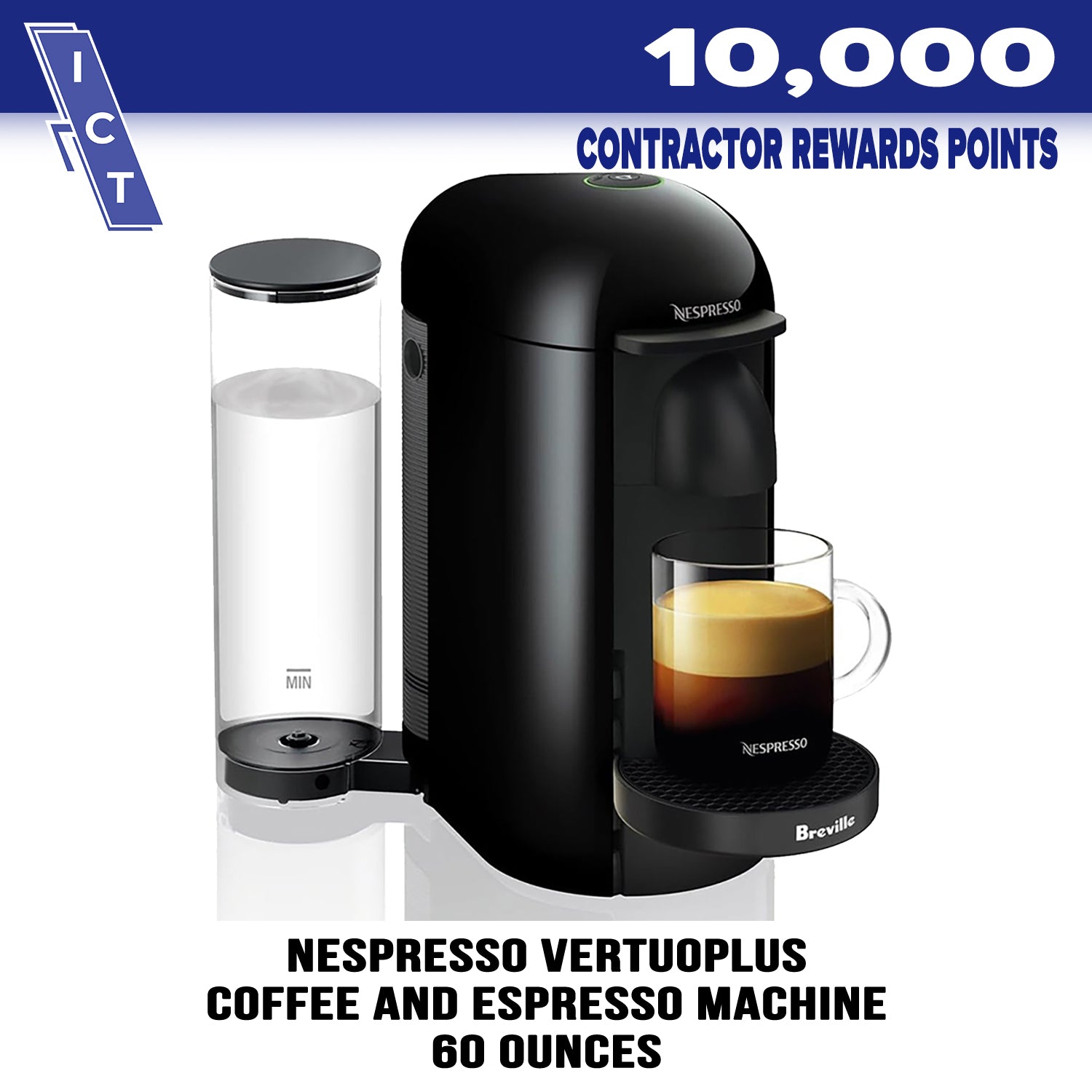 Nespresso Vertuoplus prize for 10000 points
