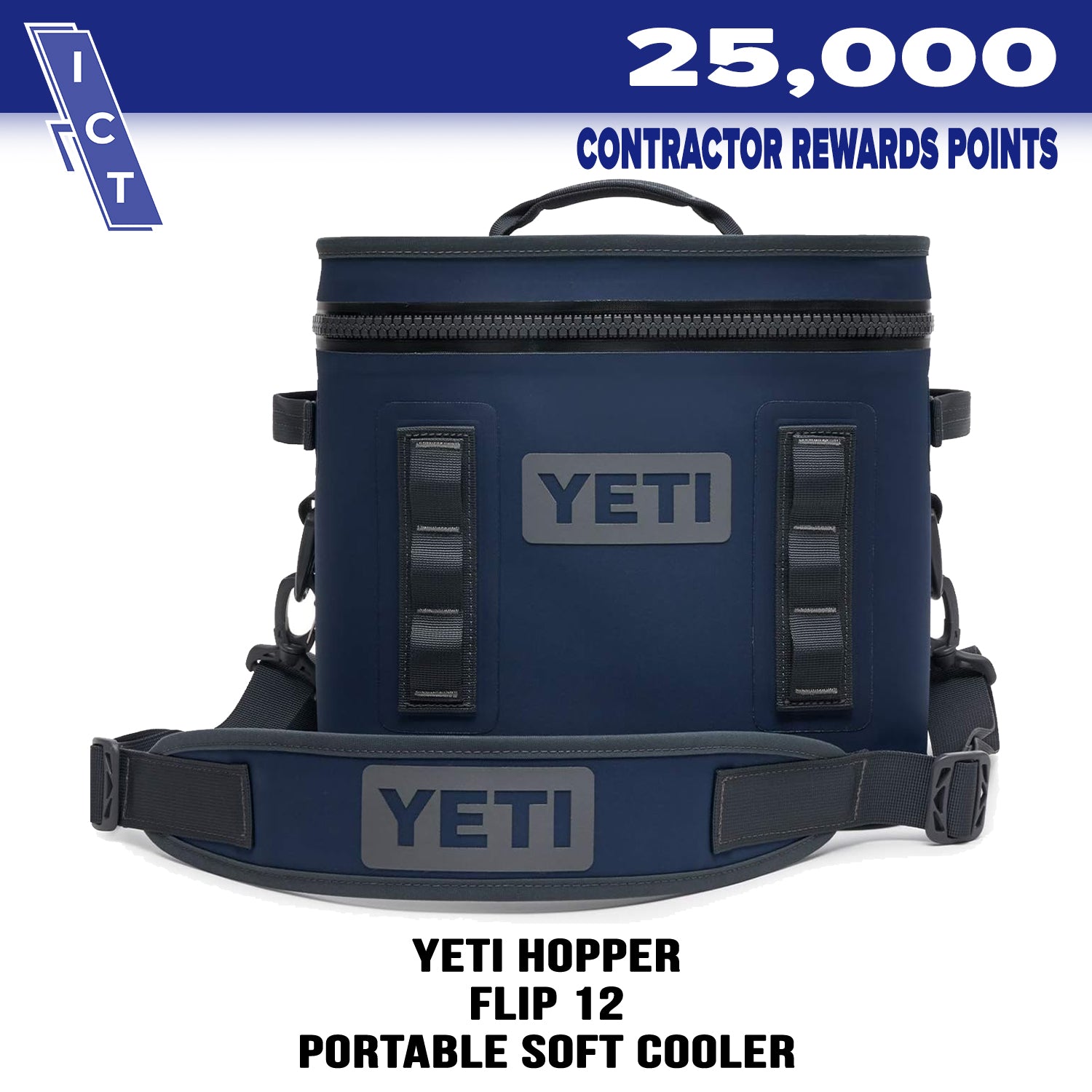 Yeti Hopper cooler prize for 25000 points