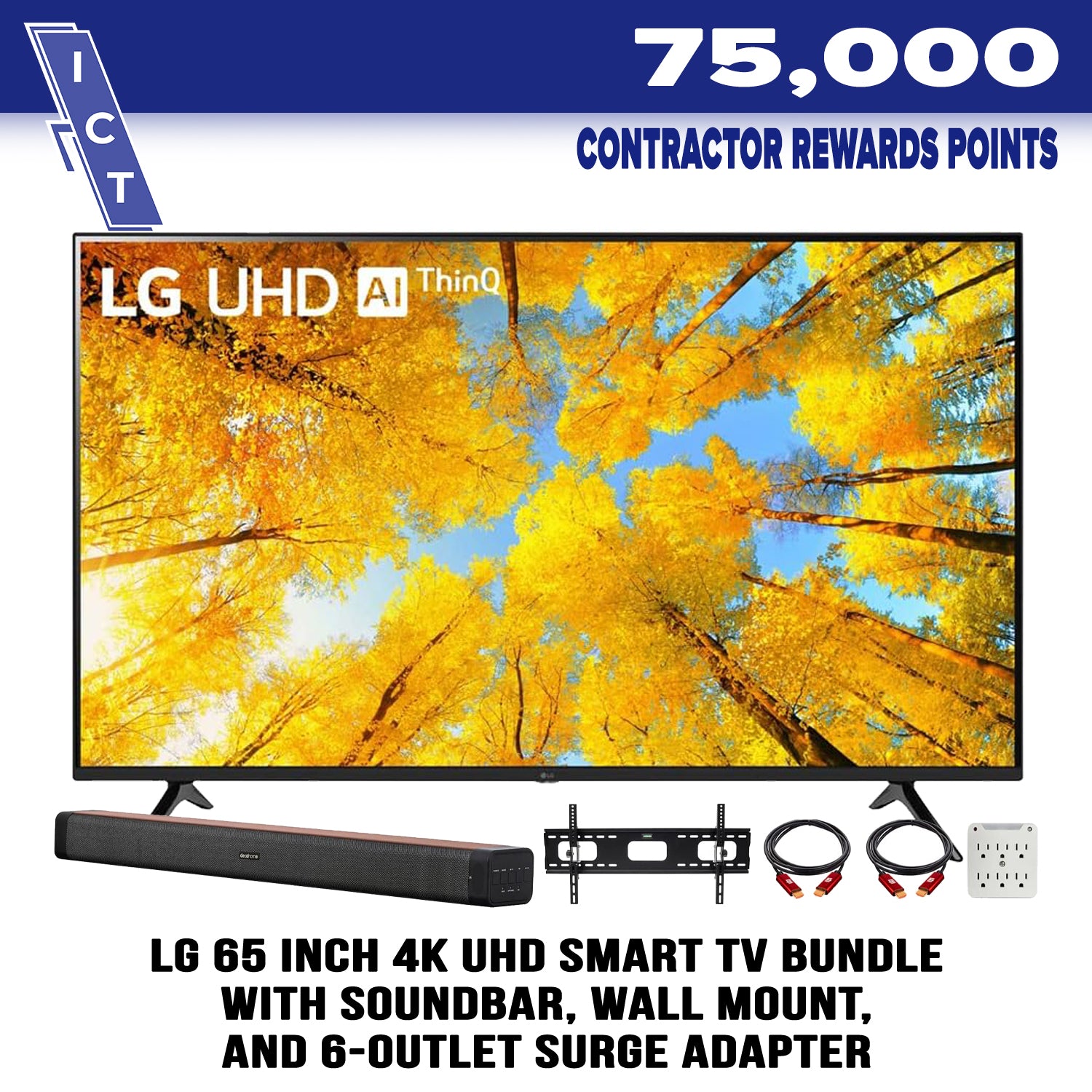 LG Home Theater Bundle for 75000 points