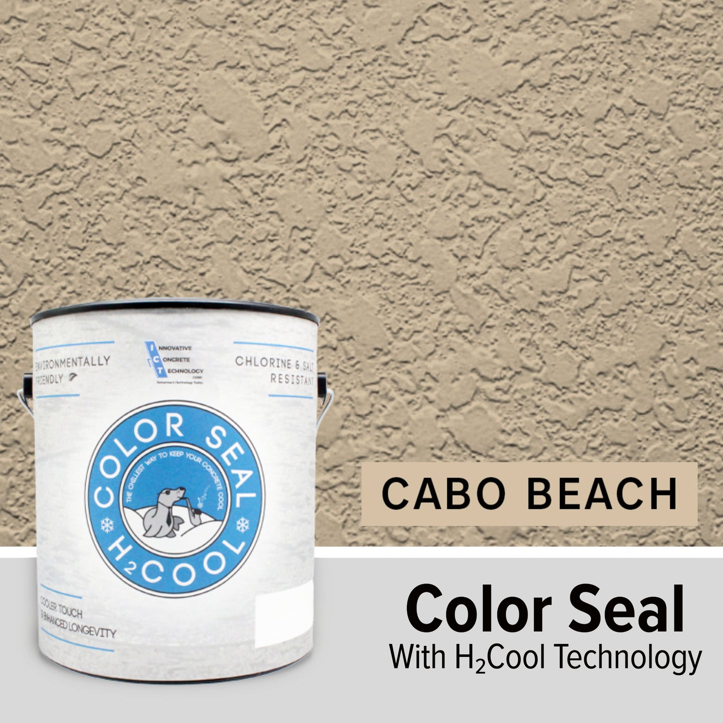 Color Seal H₂O - Color Acrylic Sealer for Concrete