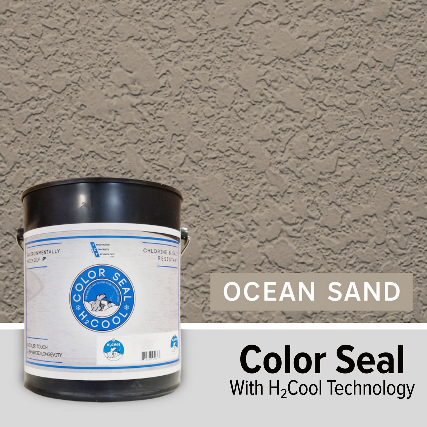 Color Seal H₂O - Color Acrylic Sealer for Concrete