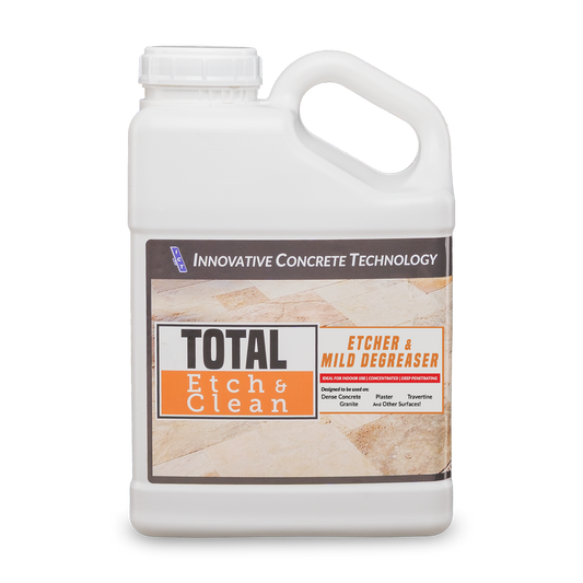 Total Etch & Clean - Etching & Cleaning Concrete Surfaces