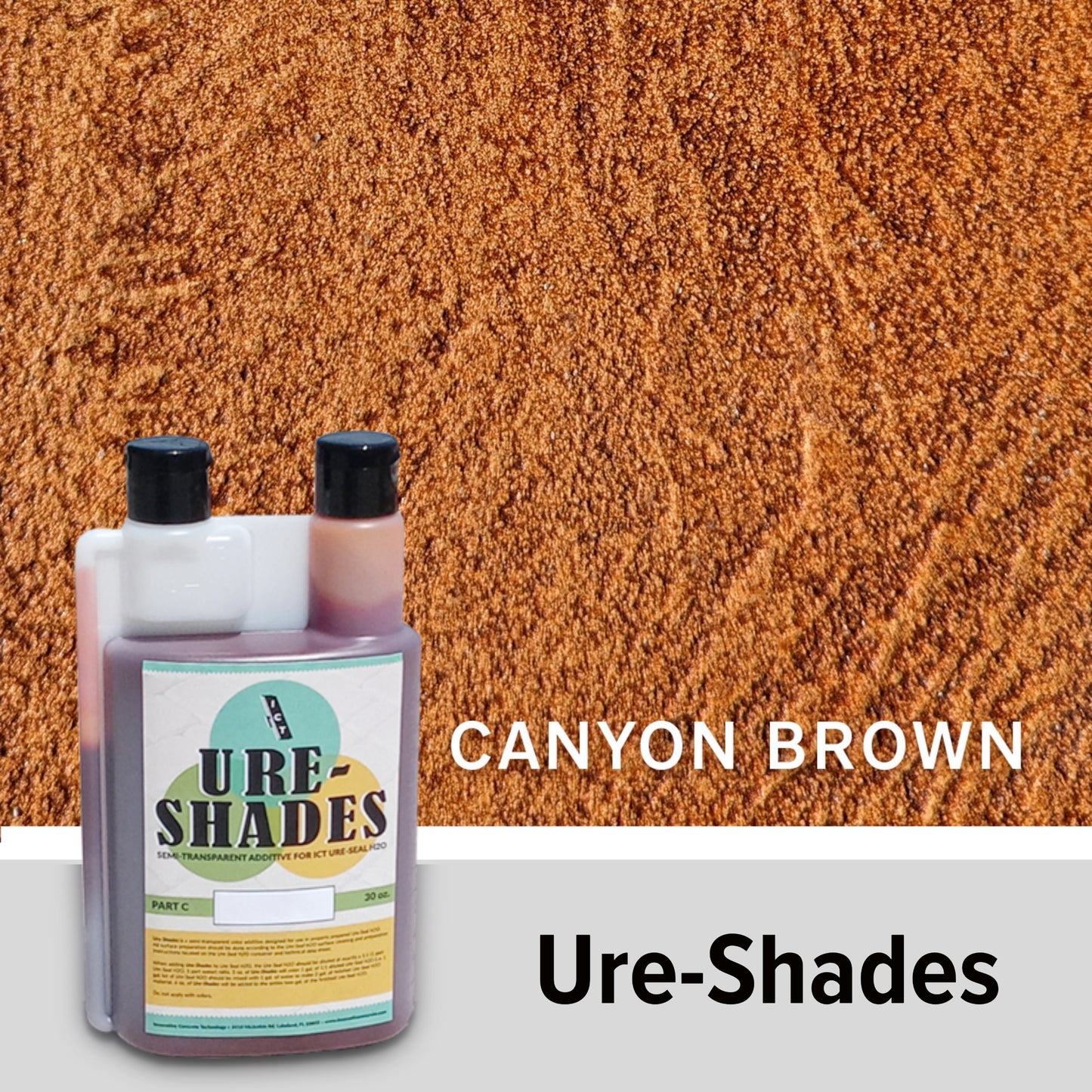 Ure-Shades - Concrete Color Additive for Ure-Seal H₂O