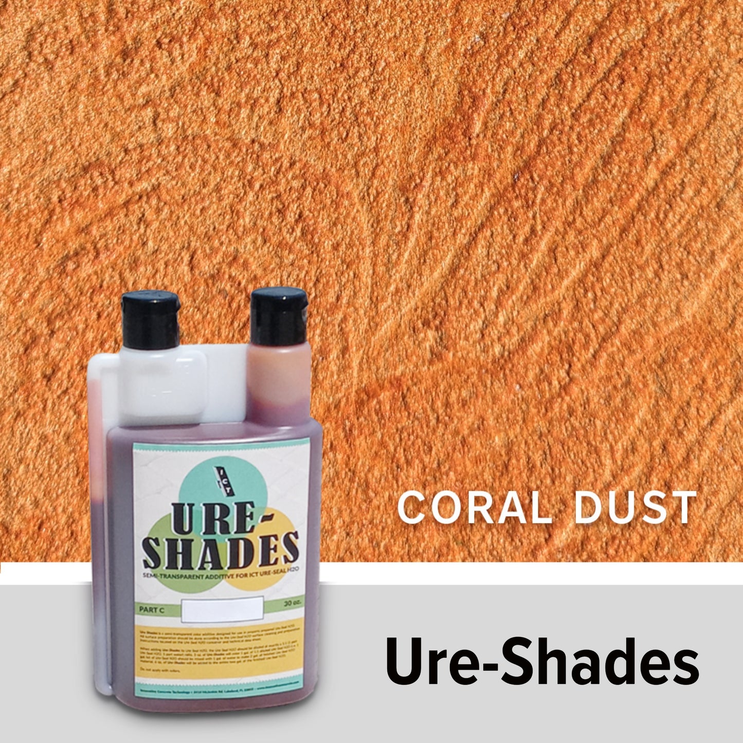 Ure-Shades - Concrete Color Additive for Ure-Seal H₂O