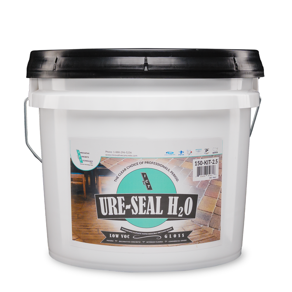 Ure-Seal H₂O - Clear Urethane Concrete Sealer