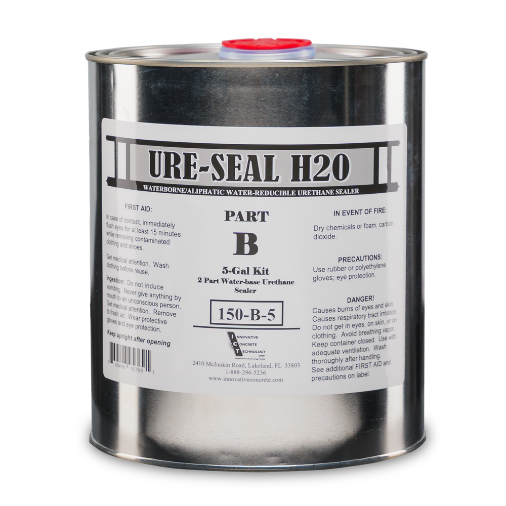 Ure-Seal H₂O - Clear Urethane Concrete Sealer