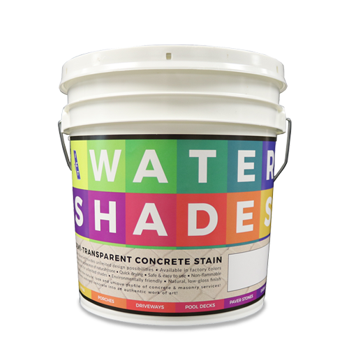 1 gallon container of Water Shades