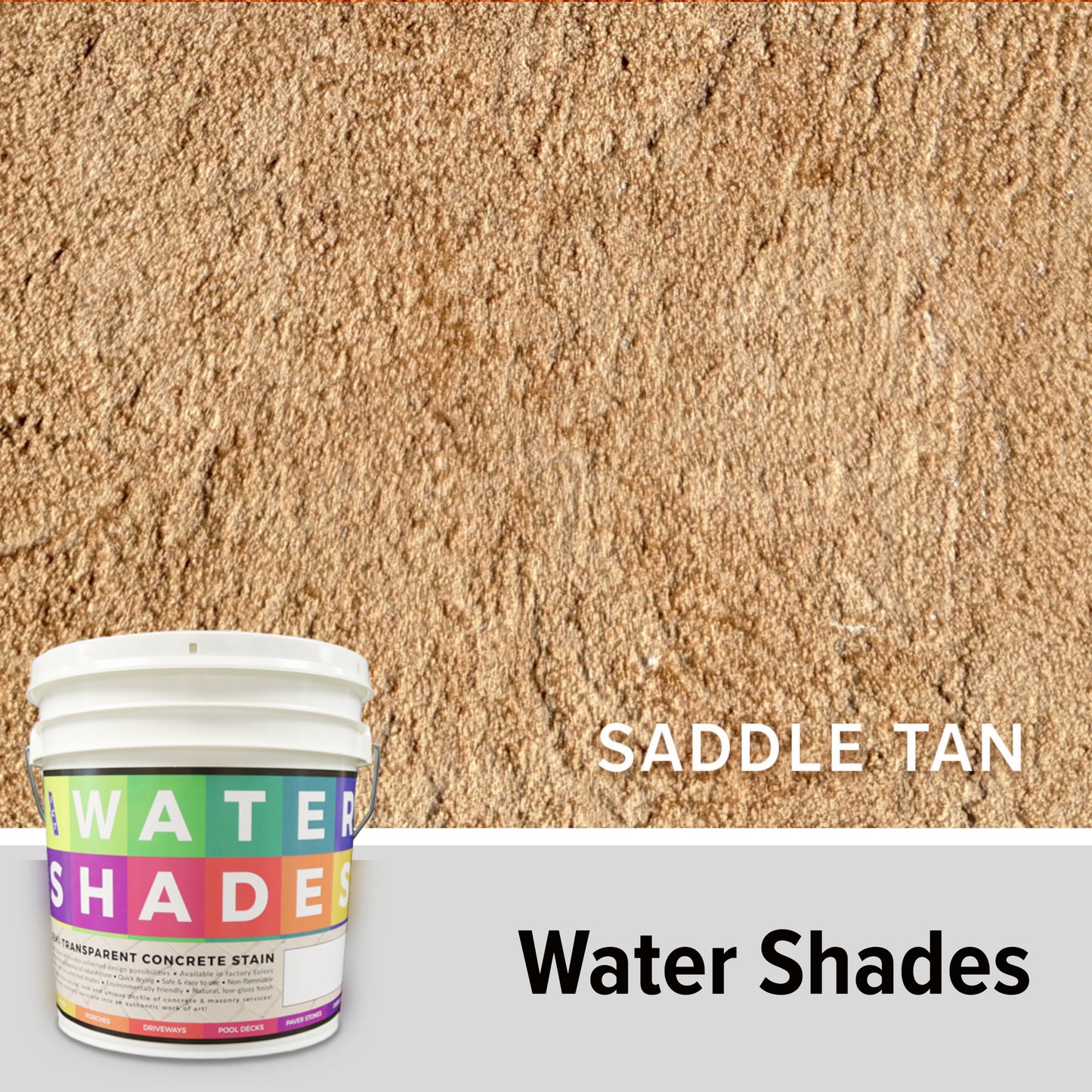 Water Shades - Semi-Transparent Concrete Stain