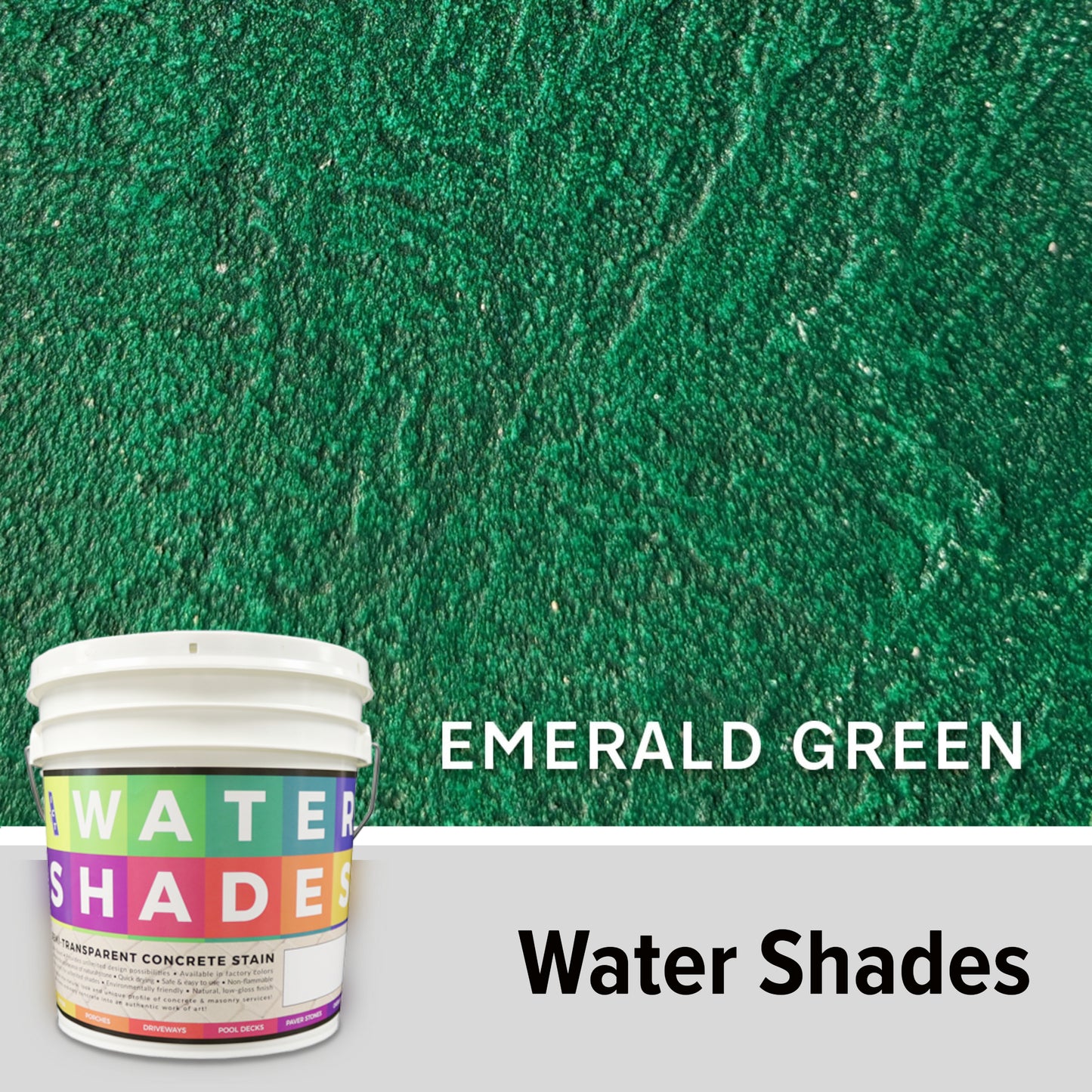 Water Shades - Semi-Transparent Concrete Stain