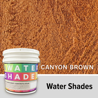 Water Shades - Semi-Transparent Concrete Stain