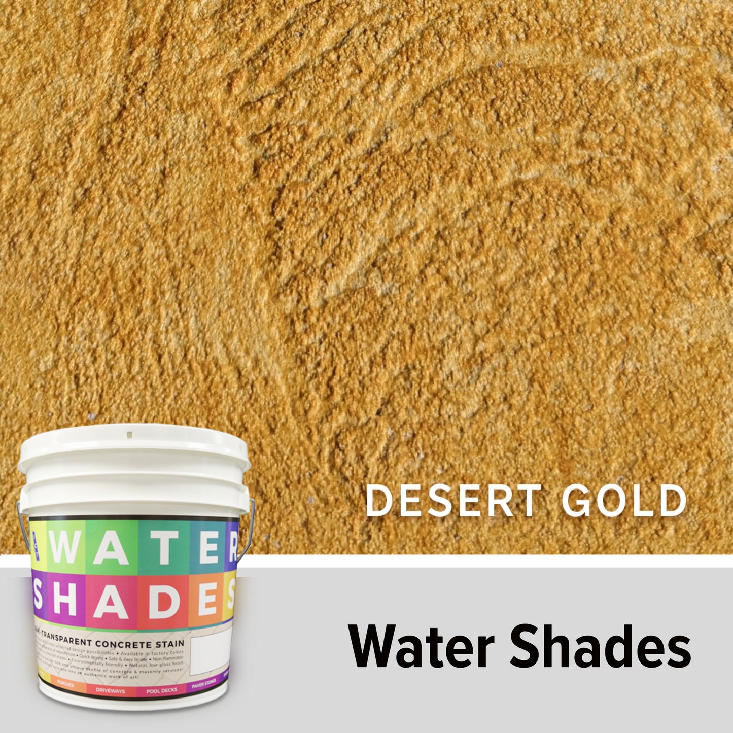 Water Shades - Semi-Transparent Concrete Stain