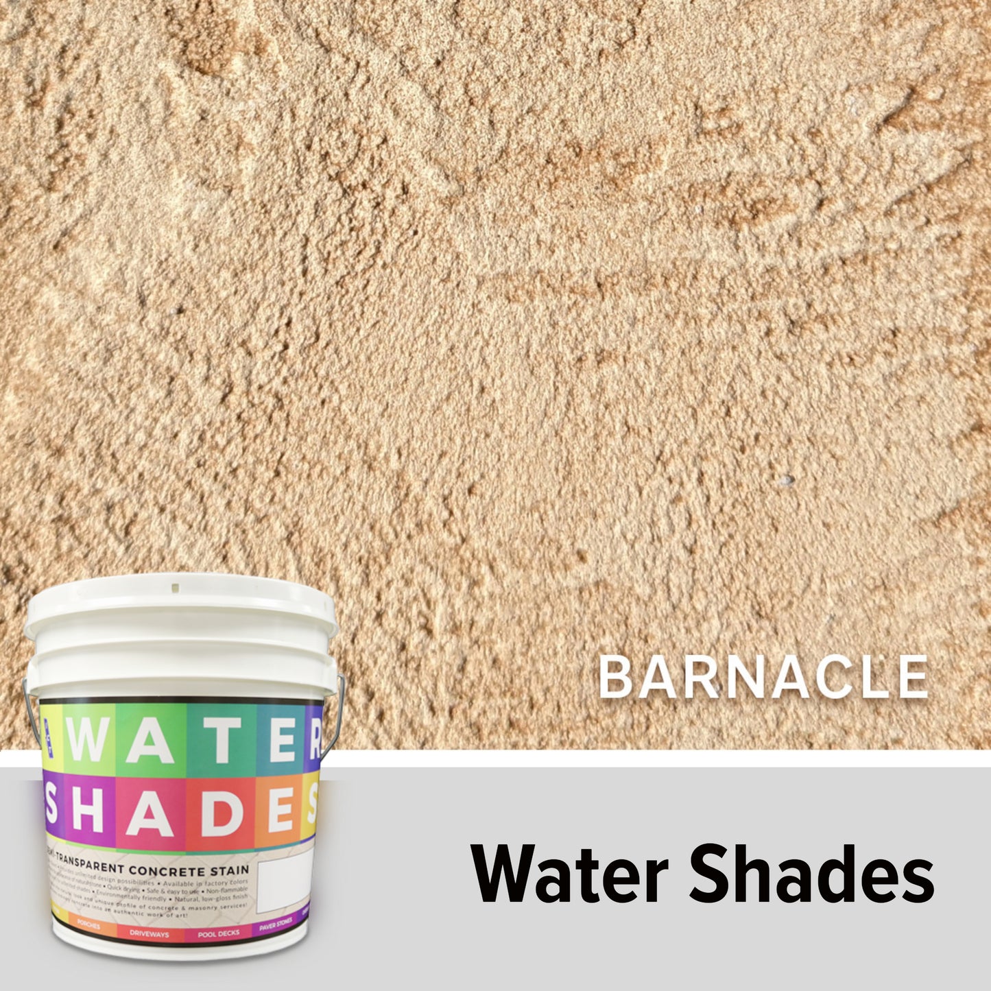 Water Shades - Semi-Transparent Concrete Stain