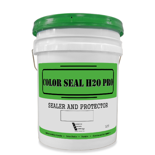 Color Seal H₂O - Color Acrylic Sealer for Concrete