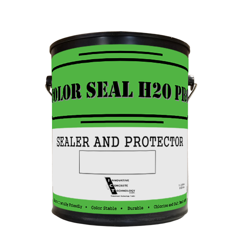 Color Seal H₂O - Color Acrylic Sealer for Concrete