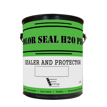 Color Seal H₂O - Color Acrylic Sealer for Concrete