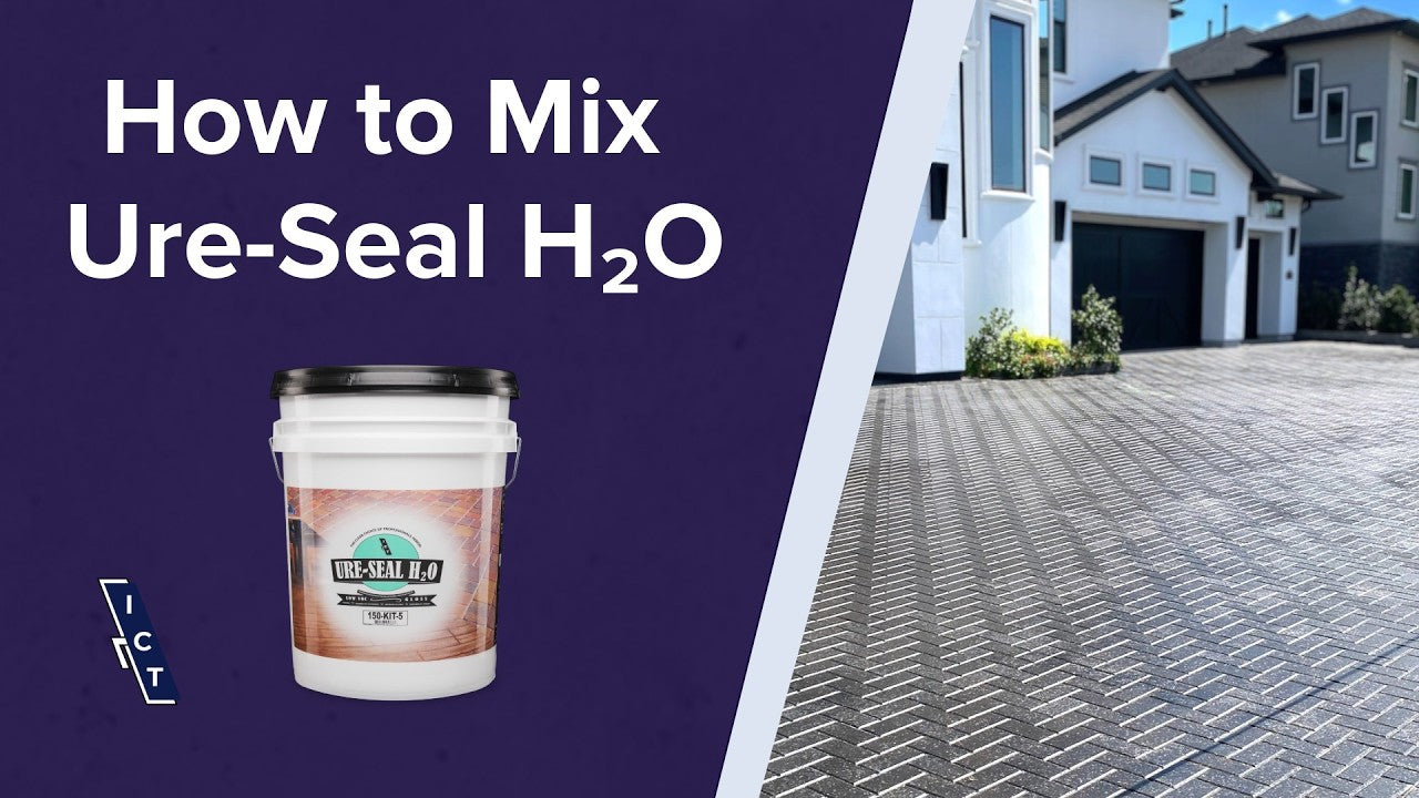 Load video: Video one of a series on how to clean, sand, and seal concrete pavers