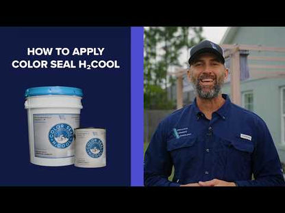 Color Seal H₂O - Color Acrylic Sealer for Concrete