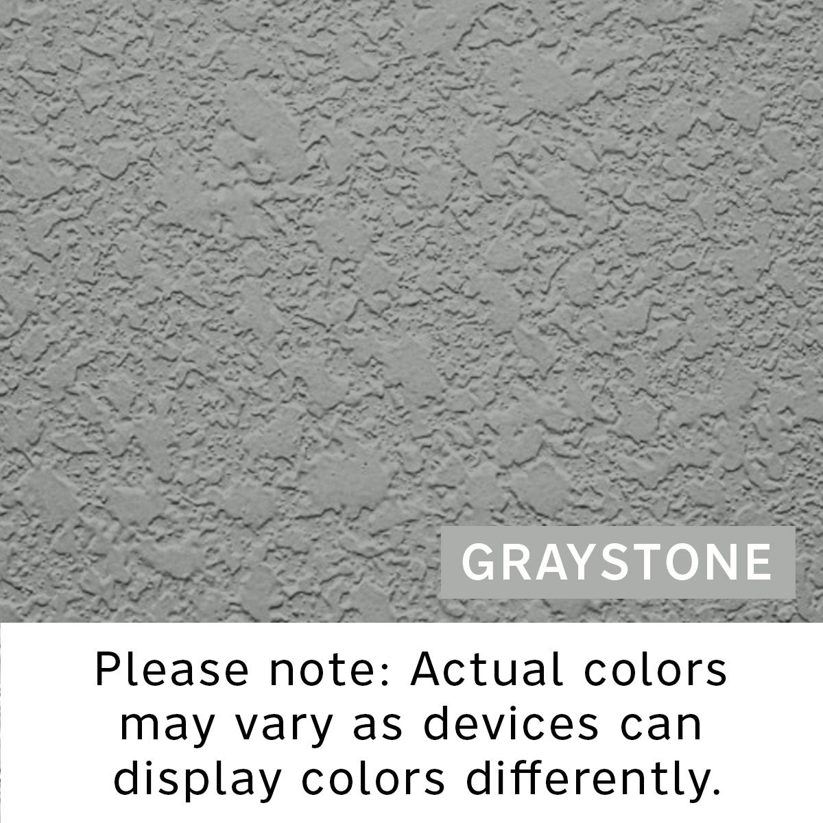 Textured color swatch for Graystone