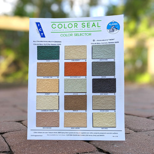 Color Seal color selector