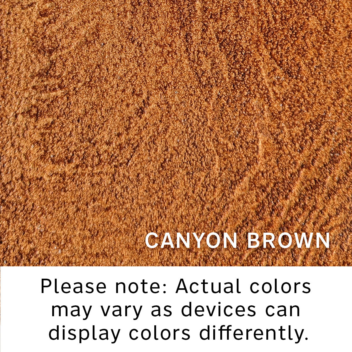 Canyon Brown color swatch