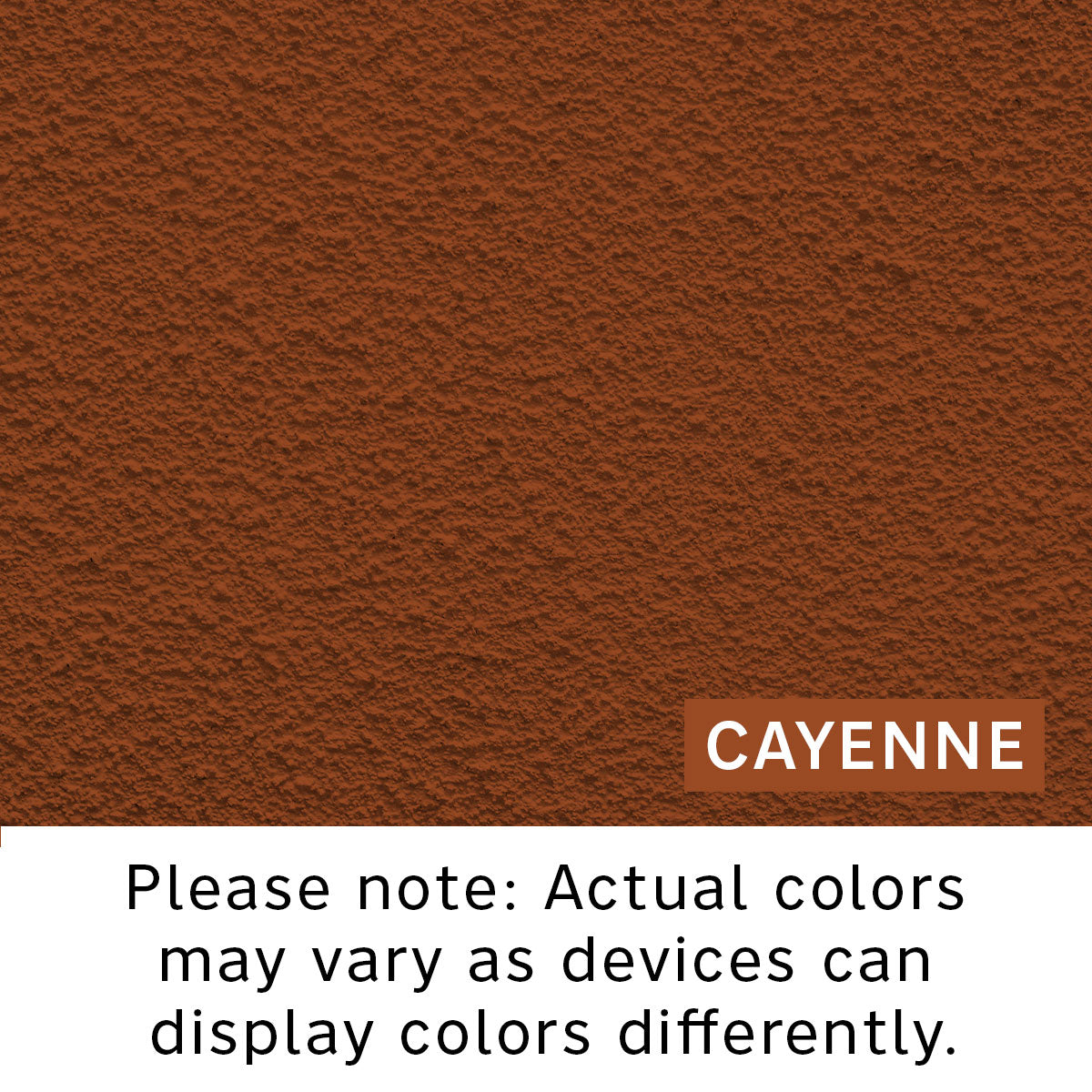 Texture-Eez color swatch for Cayenne