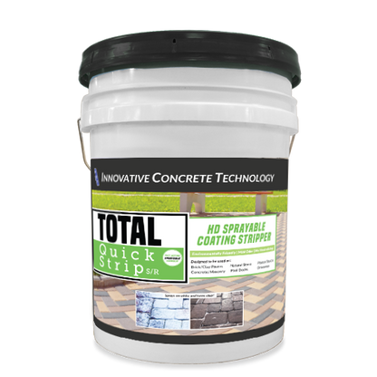 5 gallon container of Total Quick Strip S/R